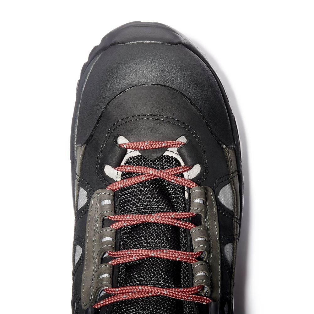 Botas de Trabajo Masculino - Timberland Pro® Hyperion 6\" Soft Toe - YSTLJ9305 - Pretas/Verde Oliva